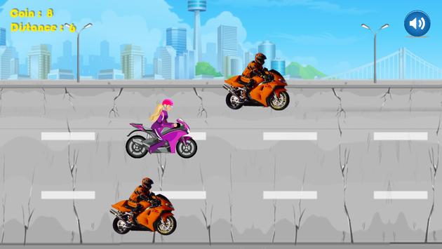 Barbie game hot sale bike game