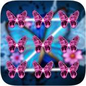 Butterflies Pattern Lock Screen 🦋