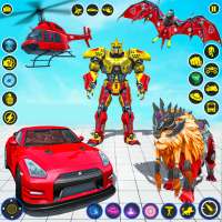 Lion Robot Transform Games 3d