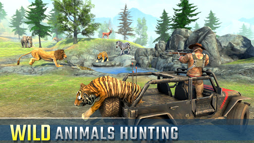 Wild Animal Hunting Games FPS screenshot 1