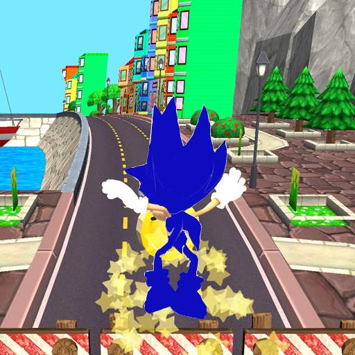 Subway Soni Blue Hedgehog Dash - Endless Run Game