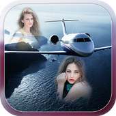 Transparent Airplan Photo Frame-Multiple Photos on 9Apps