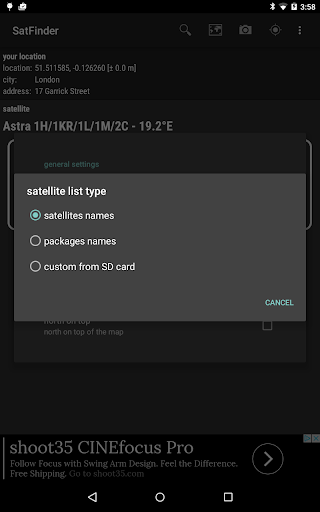 SatFinder скриншот 15