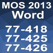 MOS Word 2013 Core & Expert Tutorial Videos
