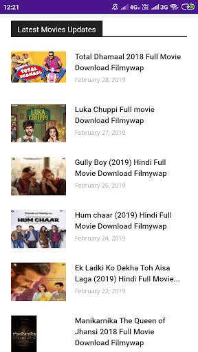 Filmywap store official website