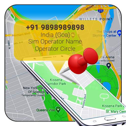 Mobile Number Location Tracking - Location On Map