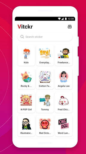 Vidio Stickers for WhatsApp स्क्रीनशॉट 2