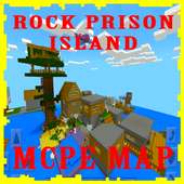 “ Rock prison ” map for MCPE Craft