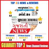 Gujarati news: etv Gujarati, Sandesh &All Ratings