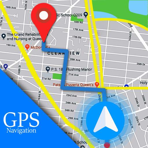 Voice GPS Driving Route & Maps