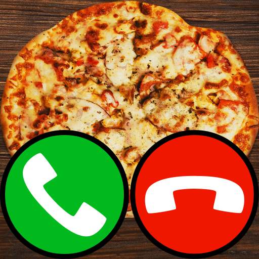 fake call and sms pizza game