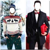 Christmas Men Photo suit on 9Apps