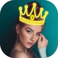 Light Crown Photo Editor - Crown Heart Pic Editor on 9Apps