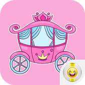 Cute Fairy Princess Stickers on 9Apps