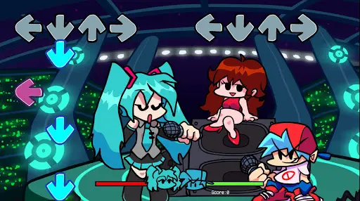 Download and play Miku Battle Friday Night Funkin Music Hatsune on