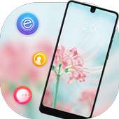 The most beautiful flower Female breath theme on 9Apps