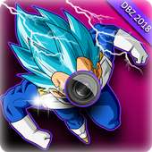 super saiyan blue camera effect