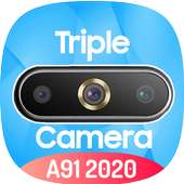 Nouvelle caméra Galaxy A91 2020 - Triple caméra