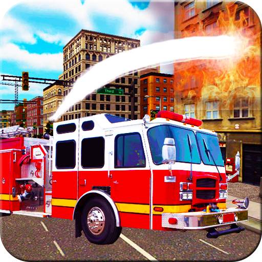 FireFighter Truck  Emergency Rescue Hero