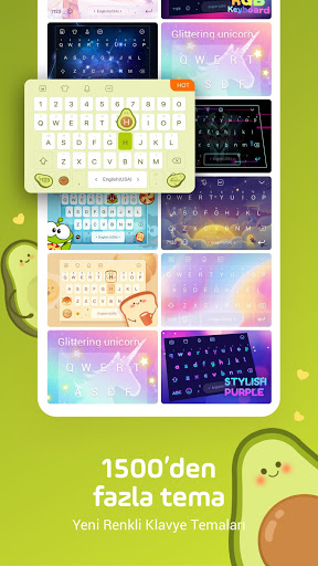 Facemoji Emoji Klavye&Temaları screenshot 3
