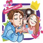 Couple Love Stickers on 9Apps