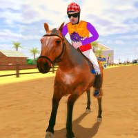 Horse Racing : Rival stars Horse Riding