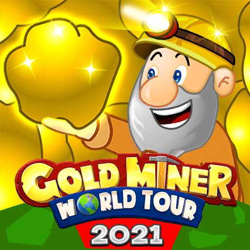 Gold Miner World Tour: Gold Rush Puzzle RPG Game