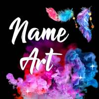 Name Art Maker 🖍️ Write Text on Background on 9Apps