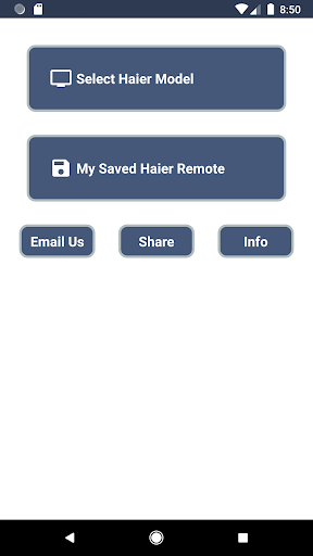 Haier TV Remote screenshot 1