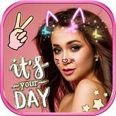 Cat Face Cute Stickers on 9Apps