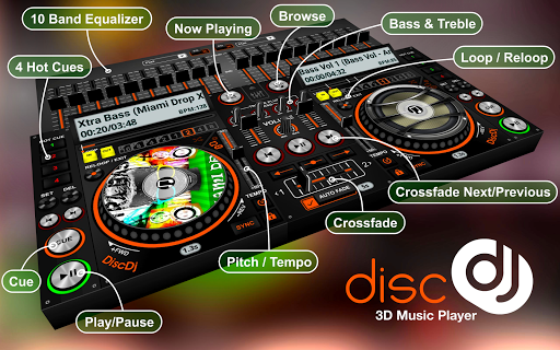 DiscDj 3D Music Player - 3D Dj screenshot 17