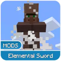 Minecraft: EPIC SWORDS (ELEMENTAL SWORDS AND UPGRADES) Cyan Warrior Swords  Mod Showcase 