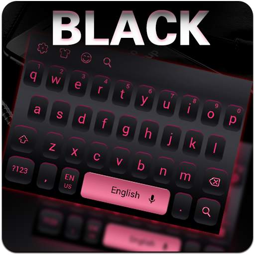 Simple Black Keyboard Theme