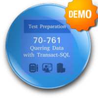 SQL 70-761 Preparation Exam Demo on 9Apps