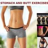 STOMACH AND BUTT EXERCISES on 9Apps