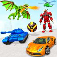 Dragon Robot Transformers Games - Multi Robot Game on 9Apps