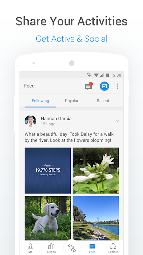 Pacer Pedometer:Walking Step & Calorie Tracker App स्क्रीनशॉट 7