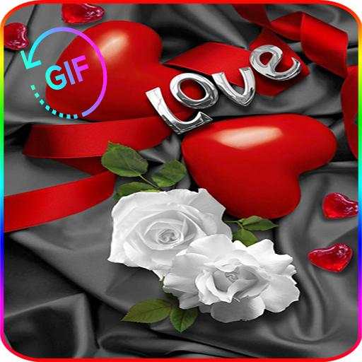 Romantic Images I Love You Roses And Flowers Gif