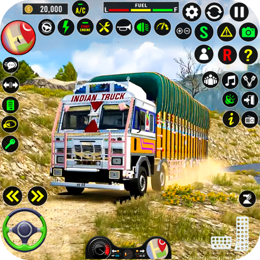 Indian Truck Offroad Cargo 3D icon