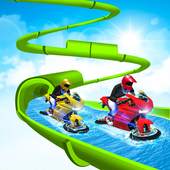 Water Tricky Bike Stunt : Slide Rush
