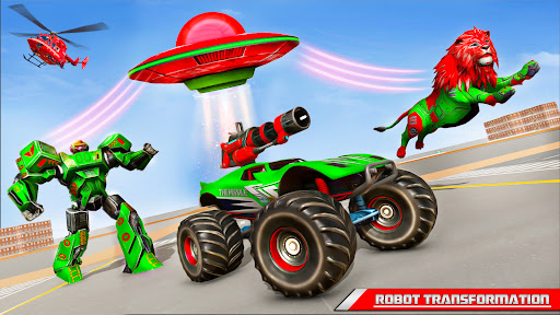 Space Robot Transport Games 3D screenshot 6