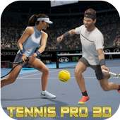 Tennis Play 3D:3Dテニス