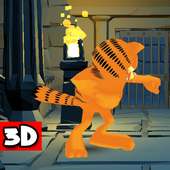 Power Garfield Fighting