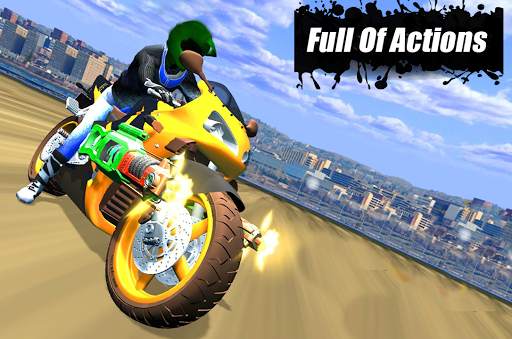 New Moto Racer : Traffic Rider Bike Driving Games скриншот 3