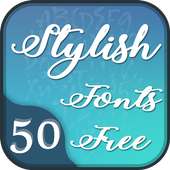 50 Stylish Fonts Free