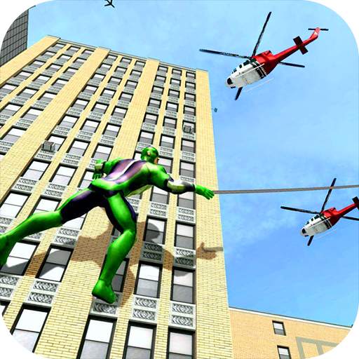 Spider Rope Man Street Fighter: Superhero Games