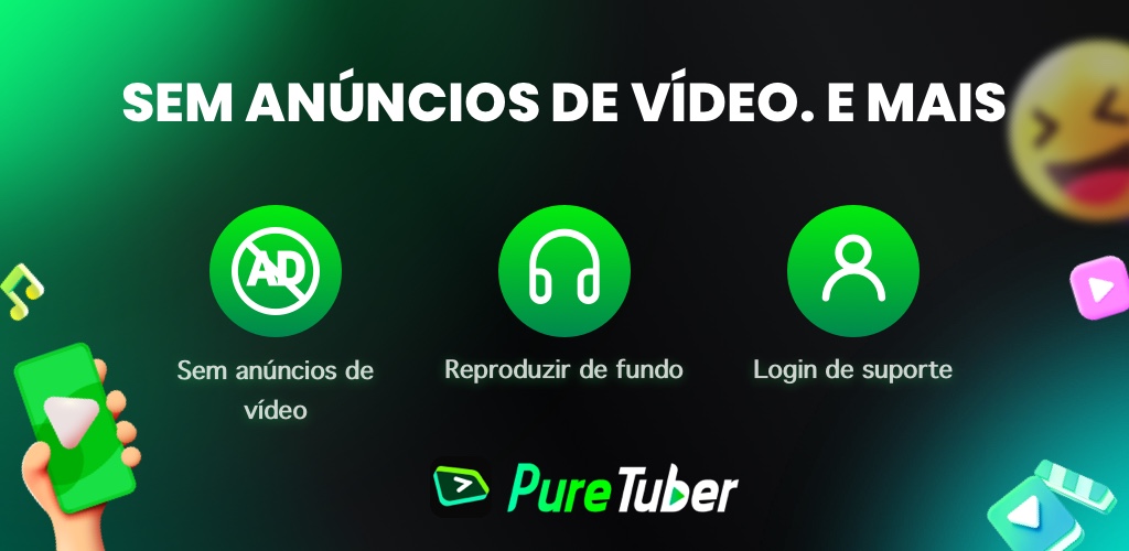 Pure Tuber- Ads de vídeo em bloco, Prêmio Gratuito screenshot 1