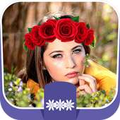 Wedding Flower Crown Photo Editor on 9Apps