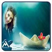 Rain Photo Frames on 9Apps