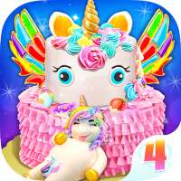 Unicorn Cake 4 - Sweet Unicorn Desserts Maker